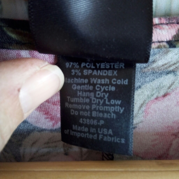 Agnes & Dora floral ruffle tunic dress small - Picture 6 of 6